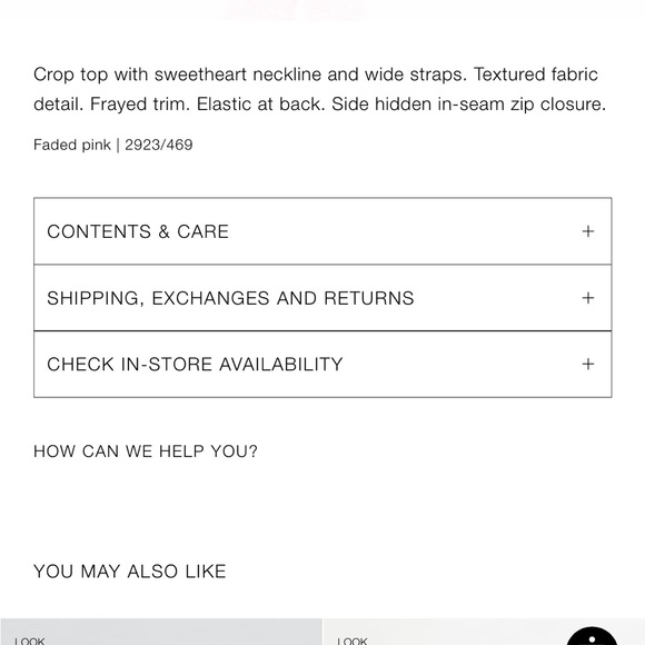 Pink tweed textured zara crop top and flare skirt - Picture 11 of 13